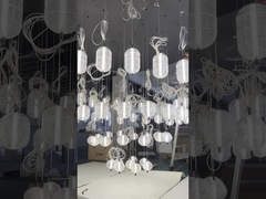 Lampadario grande personalizzato diametro 2,5 m