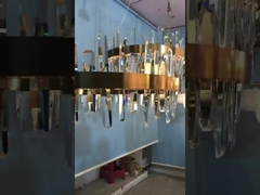 Fabbricazione di lampadari per lampadari a cristallo