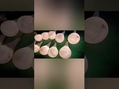 Lampada per ciondolo a caduta di lusso di lusso semplice bar di ristorante creativo a bordo letto