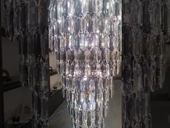Moderno lampadario di cristallo K9