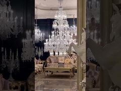Campione di cristallo di pendente d'epoca Maria Campione di cristallo