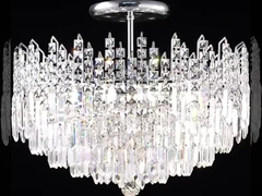 Il candeliere rotondo del pendente del candeliere di Diamond Cut E14 accende 100lm/W inossidabile