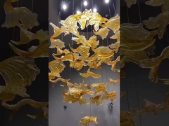 Decorazione d'interni Lucerna Hotel Villa Scalina Vetro Lampada a LED