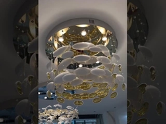 Lustre d'uovo di drago Art Lustre d'uovo d'oro