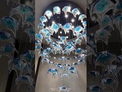 Glace Art Tematica dell'Oceano Stella di mare di vetro candelabro creativo candelabro decorativo