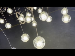 Collare di perla Buddha Palla di vetro Villa Hotel Design Creativo Luxury High-End candelabro Non Standard