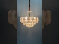 Lobby di vendita Luce cristallina Luce non standard Progetto centro commerciale Villa Sala espositiva Rotonda Led