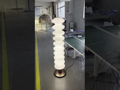 Progetto su larga scala Moderno Hotel di lusso Sala da banchetto Illuminazione Decorazione Oro di lusso LED