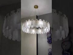 Progetto di grande hotel su misura Impero d'oro francese cristallo lampadario