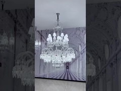 Ristorante cinese su misura lampadario decorazione alberghiera acrilica quadrata creativa centro rettangolare cha