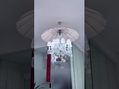 Modern Style Glass Decoration Illuminazione Hotel Lobby Custom Large Project Indoor LED Hand Blown Glass