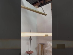 Lampada a LED con motivo geometrico rettangolare di nuovo design della città di Zhongshan, corpo in alluminio, lampadario adatto a F