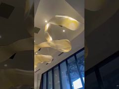 Lampada per ciondolo a farfalla trasparente acrilica semplice e moderna