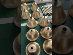 Hall dell'hotel Villa Scala a chiocciola Progetto personalizzato Lampadario a catena Lampada a sospensione a LED personalizzata