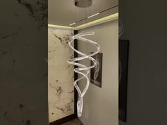 Lampadari a sospensione a LED in alabastro e marmo spagnolo di lusso personalizzati