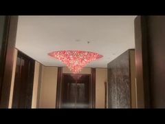 Luce di lusso in stile francese lampada di cristallo retrò, sale principale e per gli ospiti, grande lampadario