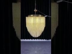 Progetto personalizzato Decorazione interna Hotel Villa Home Shop Ginkgo Leaf Ceramics Pendant Lamp