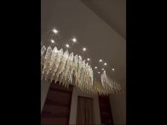Decorazione lampadario di cristallo Corridoio Vialetto Sala da pranzo Plafoniere Ingresso Scala