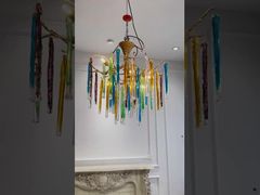 Vedi Perché Scegliere le Luci a Sospensione a Lampadario in Vetro Artistico Moderno per la Decorazione