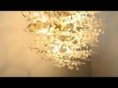 Presentiamo la lampada a sospensione di alta gamma Eco OEM Tree Branch Crystal Chandelier, adatta per ambienti da 15 a 30 m2