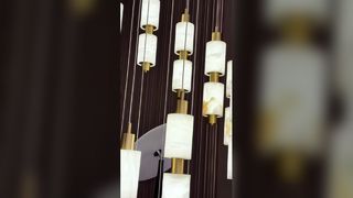 Presenta per te lampade a sospensione personalizzate dal design creativo di ingegneria per hotel