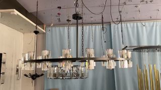 Classical High End in stile europeo candelabro a cristallo 220-240V
