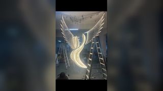 Grandi enormi enormi lampadari personalizzati 9500lm Villa prefabbricata lussuosa lampadari di soffitto