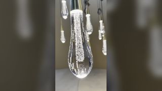 LED E14 Crystal Candle Chandelier 5 ad alta trasmissione leggera 10m2