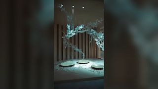 Lampadari personalizzati Lampadario di cristallo colorato Arte ed espressione di luci e ombre