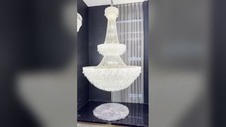 Zhongshan Lampadario in gesso da pranzo moderno rotondo di alta qualità con palloncino in alabastro Nuovo design lungo M