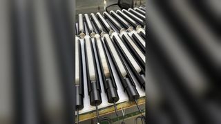 Lampadario di lusso con foglie in vetro dorato