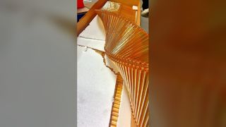 Lampada a sospensione ad anello in marmo di lusso