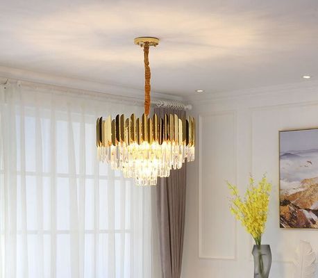 ODM Crystal Pendant Chandelier Lights d'attaccatura moderno AC85V a 265V