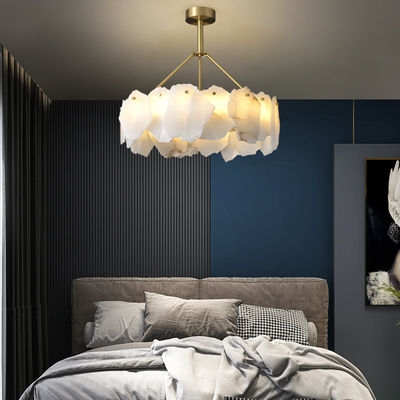 lampada di pendente naturale della dolomia delle plafoniere di lusso del pendente della camera da letto di 240V 60Hz