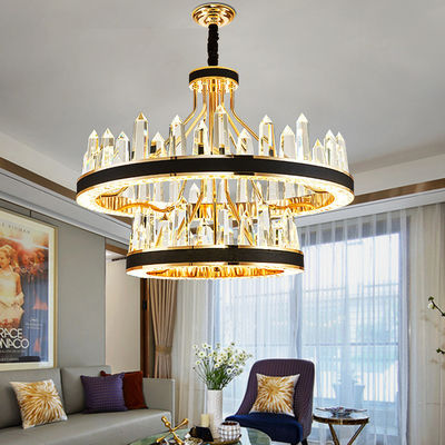 luci interne 6500K del candeliere del pendente di 500*350mm a 6500K che appende Crystal Ceiling Lights