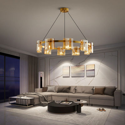 le plafoniere decorative moderne 40in di 24in ramano l'illuminazione minimalista elettrolitica del candeliere