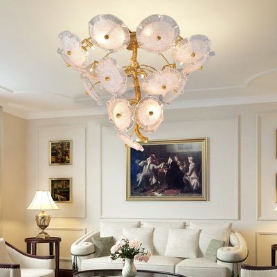 Personalità di qualità superiore Lotus Leaf Chandelier delle luci del pendente del ODM