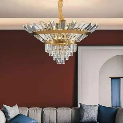 Le luci di lusso rotonde E14 del pendente hanno personalizzato la luce di vetro affumicata del pendente del mazzo