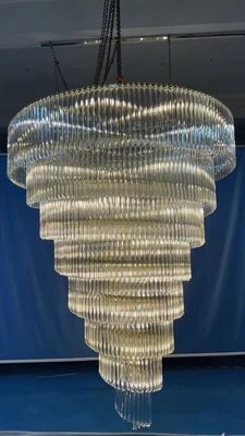 ODM Luxury Pendant Lamp High End Large Foyer Chandelier Durabile