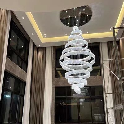 Candeliere su ordine 240V dell'ingresso dell'albergo di lusso