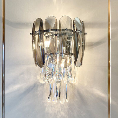 25*38cm Camera da letto contemporanea di cristallo Lampada da parete moderna ODM Stile nordico