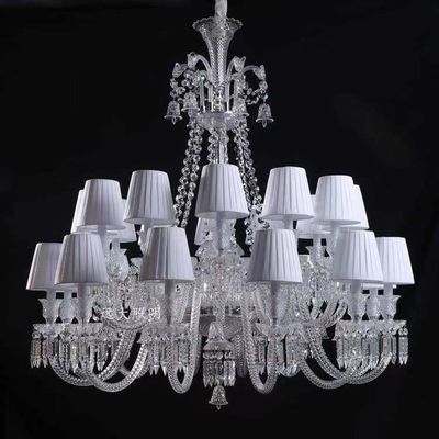 Specchio inossidabile del ODM di K9 Crystal Candle Chandelier Pendant Light che taglia effetto