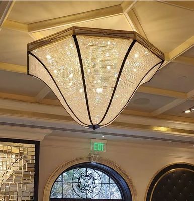 Risparmio energetico placcante della lampada di Champagne Gold Creative Customized Pendant