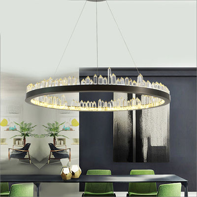 Metallo Crystal Polished Pendant Chandelier Lights 110V/220V