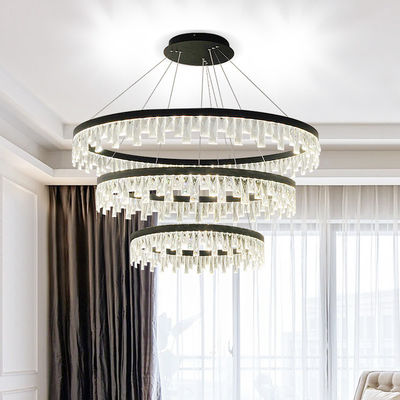 Giro Ring Adjustable Multi Light Chandelier per la decorazione dell'atrio