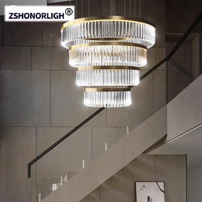 caratteristica regolabile moderna di 3000K 4000K Crystal Chandelier With Color Temperature