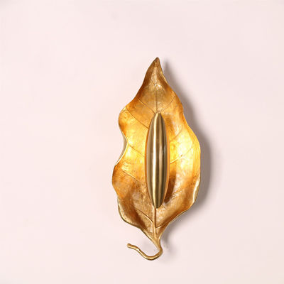 Illuminazione moderna della decorazione della casa di stile contemporaneo della luce della parete della foglia