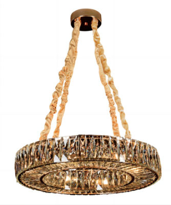 Personalizzazione economizzatrice d'energia di Smokey Gray Contemporary Crystal Chandelier Supports