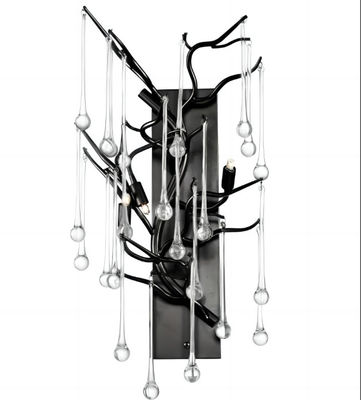 K9 radura Crystal Drop Metal Wall Sconce L280*W220*H460