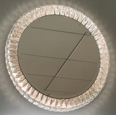 Specchio di acciaio inossidabile LED Crystal Effect Mirror Crystal Vanity con le luci